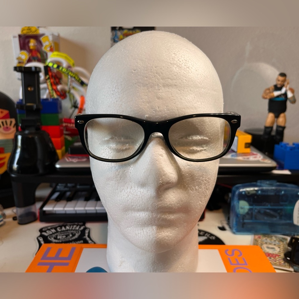 RAY-BAN RB5184 2000 Black Polished 52-18-145 Eyeglasses Frame